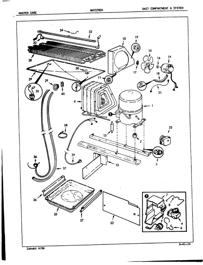 Diagram for NNT238GXH (BOM: 5E49A)