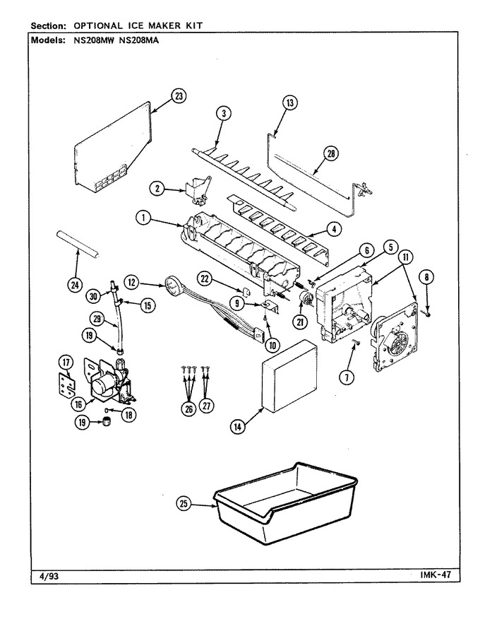 Diagram for NS208MA (BOM: DR07A)