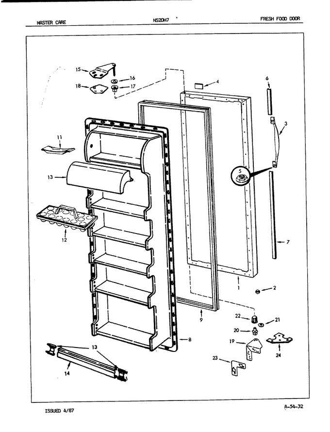 Diagram for NS20H7H (BOM: 8L22A)