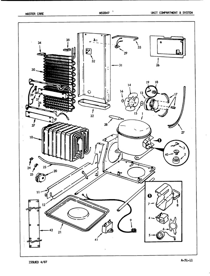 Diagram for NS20H7A (BOM: 8L22A)