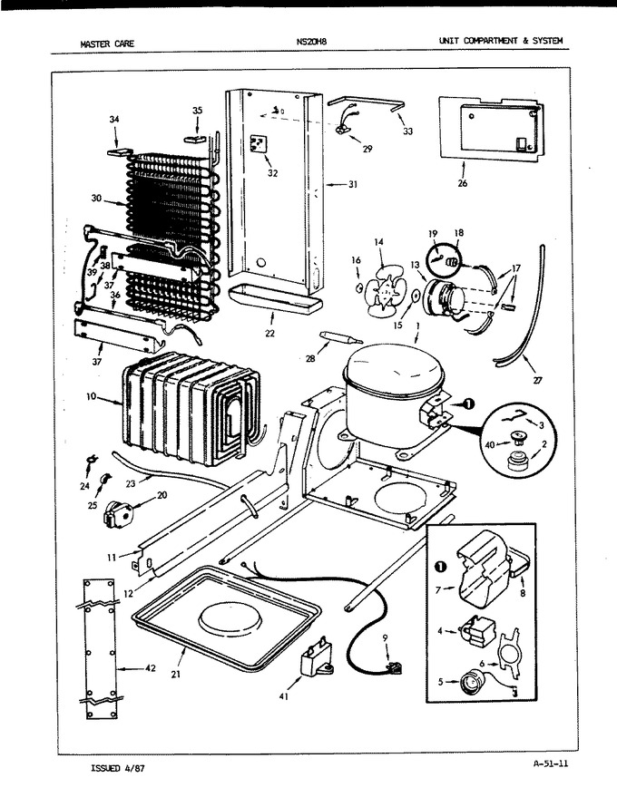Diagram for NS20H8 (BOM: 7L12A)