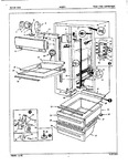 Diagram for 03 - Fresh Food Compartment