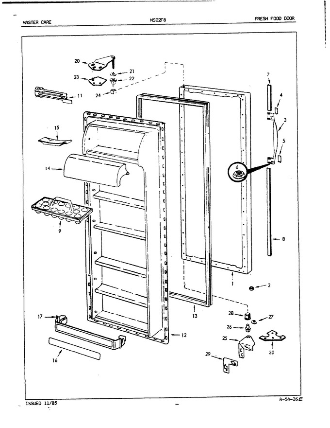 Diagram for NS22F8A (BOM: 5L44B)