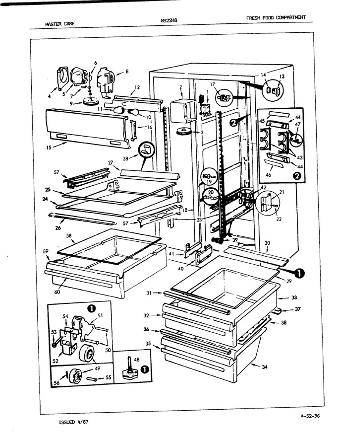 Diagram for NS22H8 (BOM: 7L03A)
