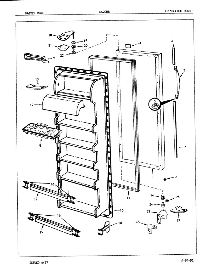 Diagram for NS22H8 (BOM: 7L03A)