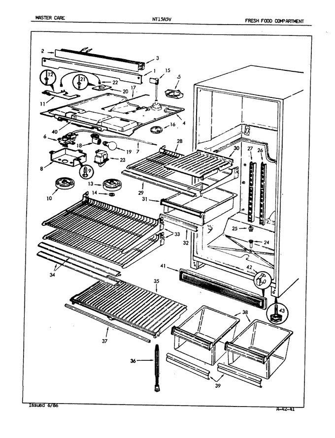 Diagram for NT15A5VA (BOM: 5A61B)