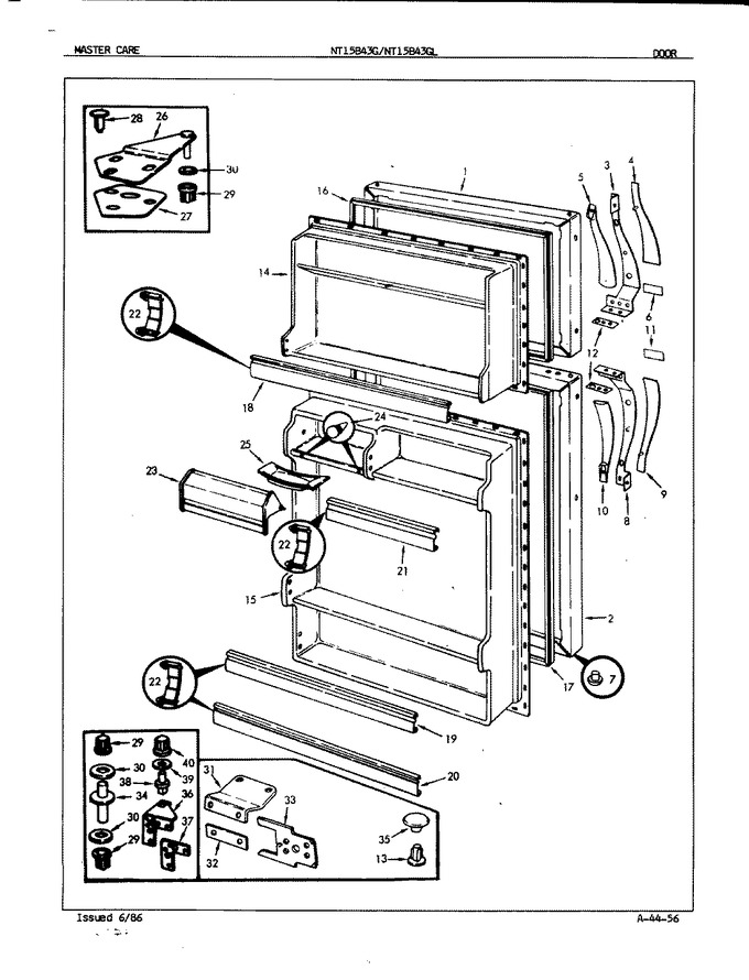 Diagram for NT15B43GA (BOM: 5D56A)