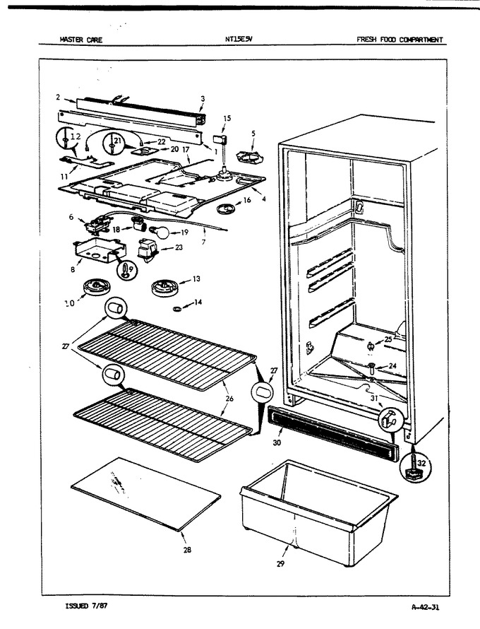 Diagram for NT15E5VH (BOM: 7A20B)
