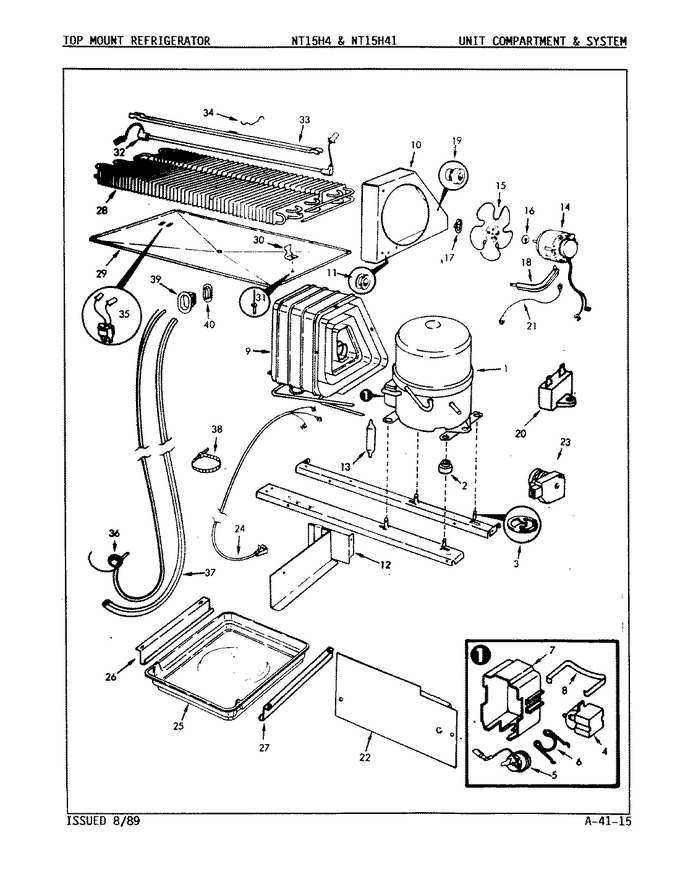 Diagram for NT15H4A (BOM: 8A41A)