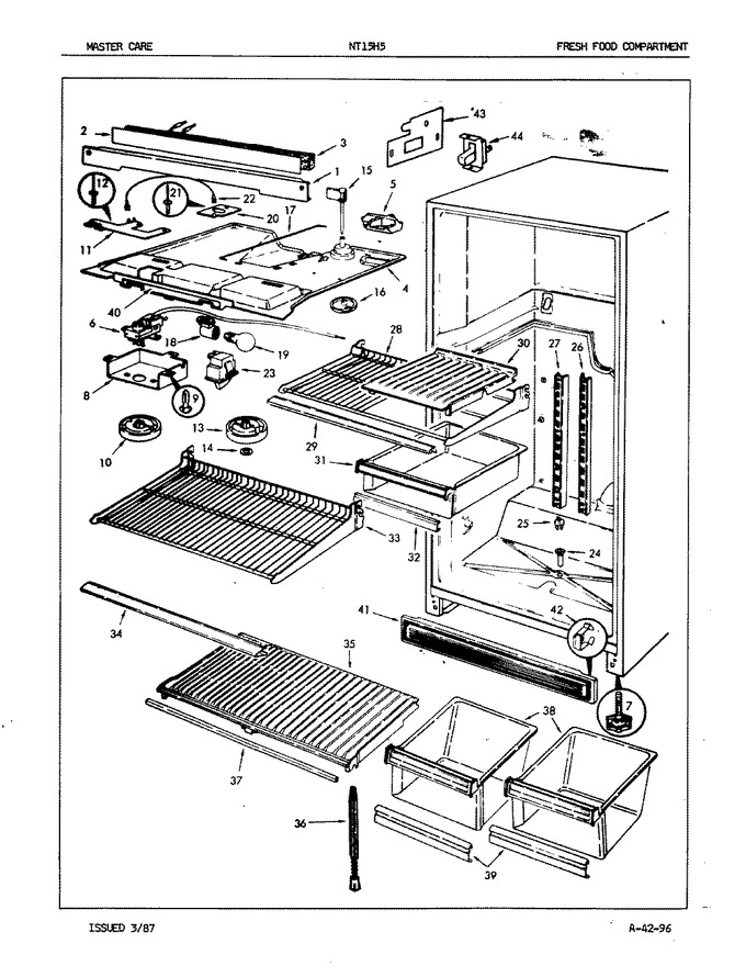 Diagram for NT15H5 (BOM: 7A49A)