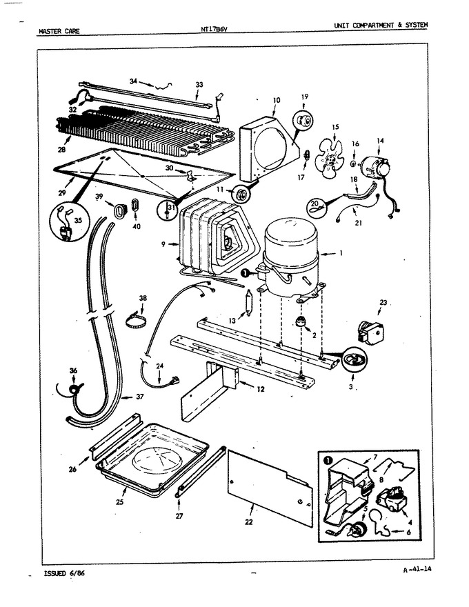 Diagram for NT17B6VA (BOM: 5A70A)