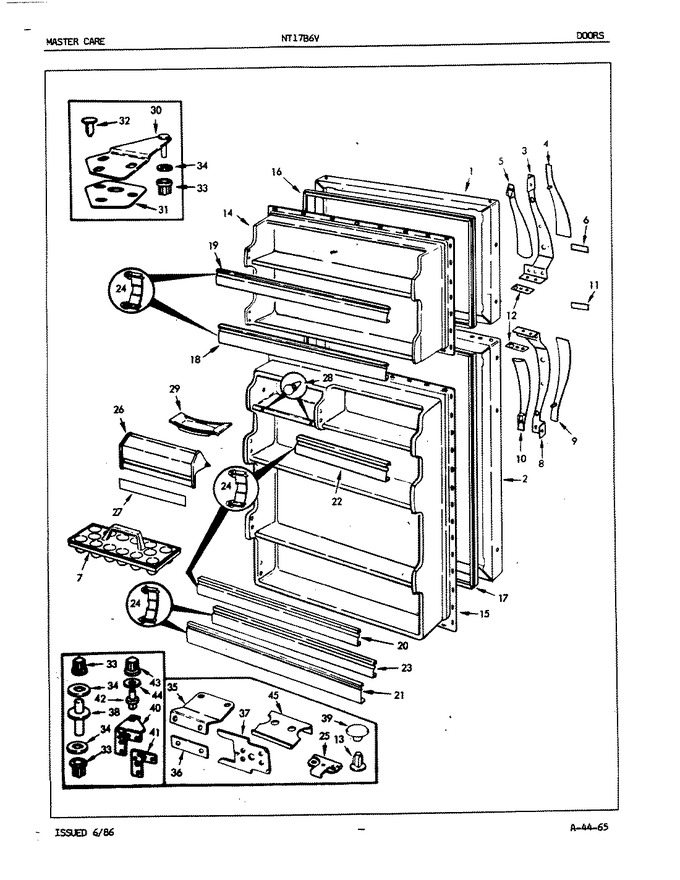 Diagram for NT17B6VA (BOM: 5E31A)