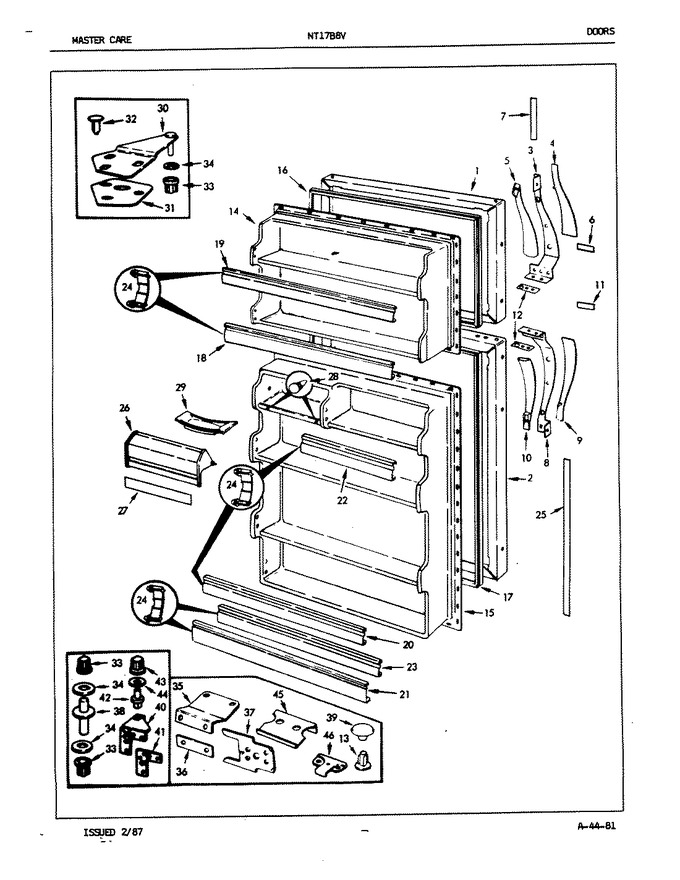 Diagram for NT17B8VA (BOM: 7A25A)