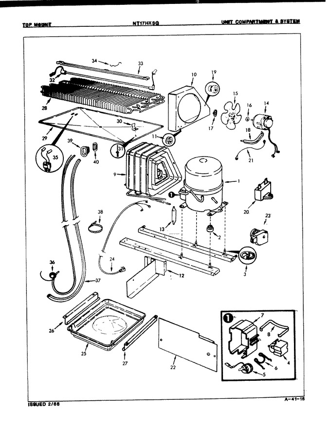 Diagram for NT17HX3GLA (BOM: 8D55B)