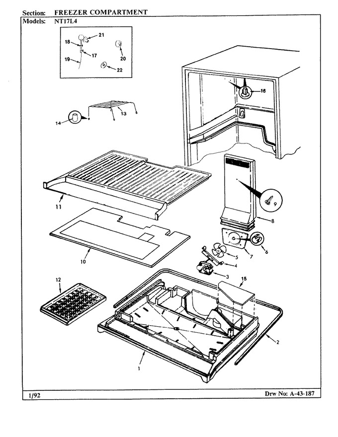 Diagram for NT17L4A (BOM: BA21A)