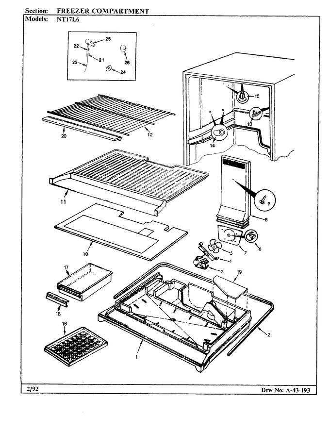 Diagram for NT17L6 (BOM: BA26A)
