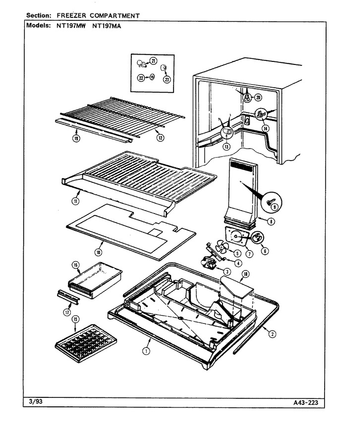 Diagram for NT197MA (BOM: DE61A)