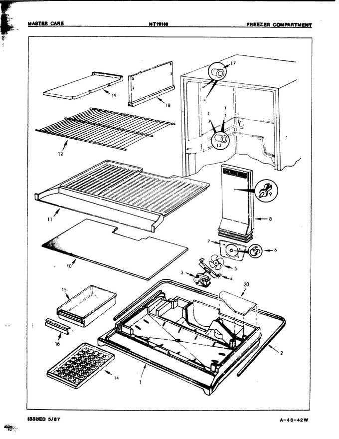 Diagram for NT19H6A (BOM: 7A54A)