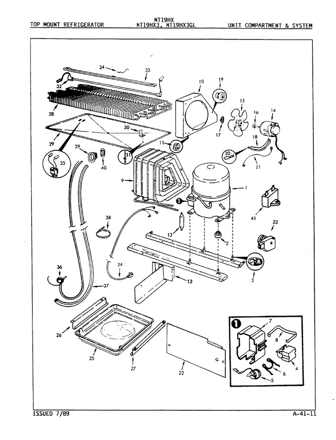 Diagram for NT19HX3A (BOM: 8D78A)