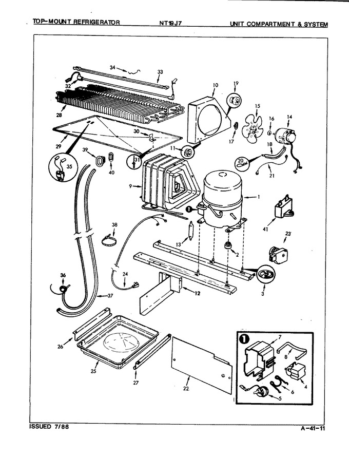Diagram for NT19J7 (BOM: 8A11A)