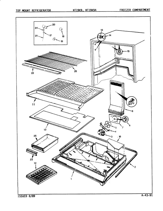 Diagram for NT19K9A (BOM: 9A04B)