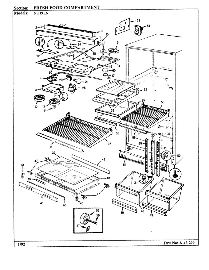 Diagram for NT19L6H (BOM: BA51B)