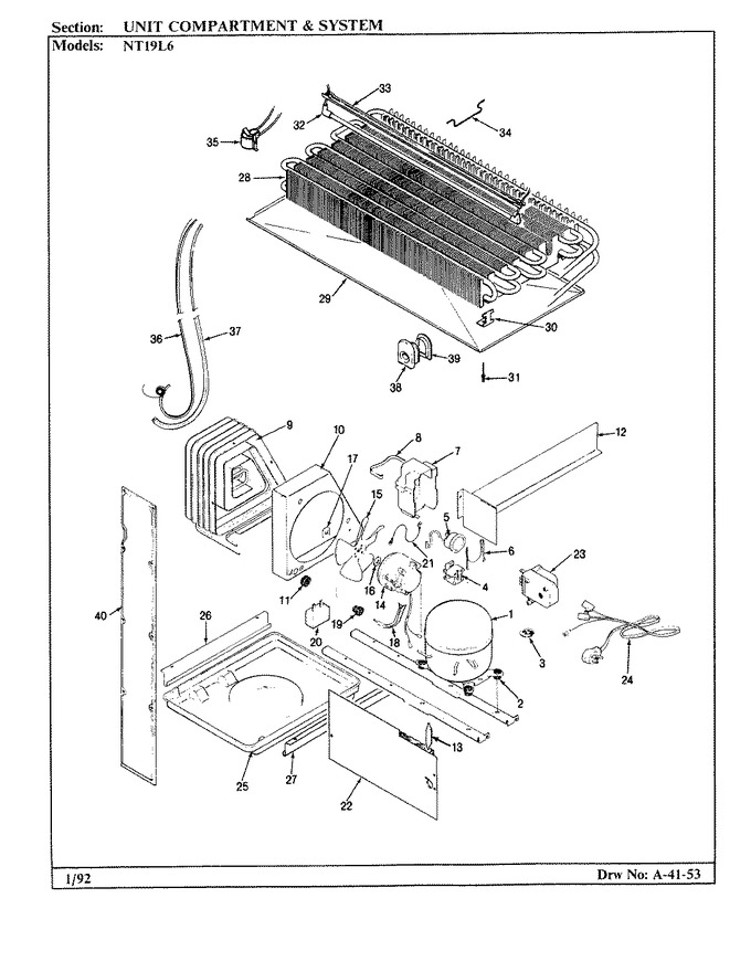 Diagram for NT19L6 (BOM: BA51A)