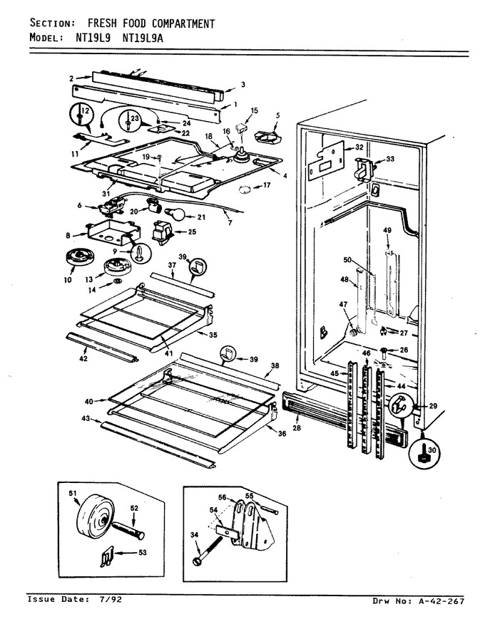 Diagram for NT19L9 (BOM: AA61C)