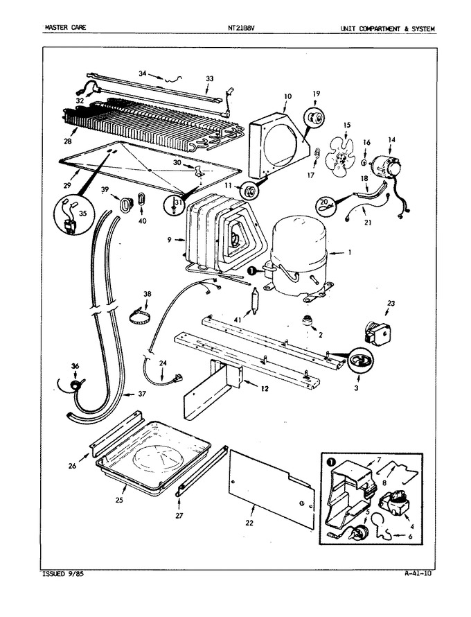 Diagram for NT21B8VA (BOM: 5A76A)