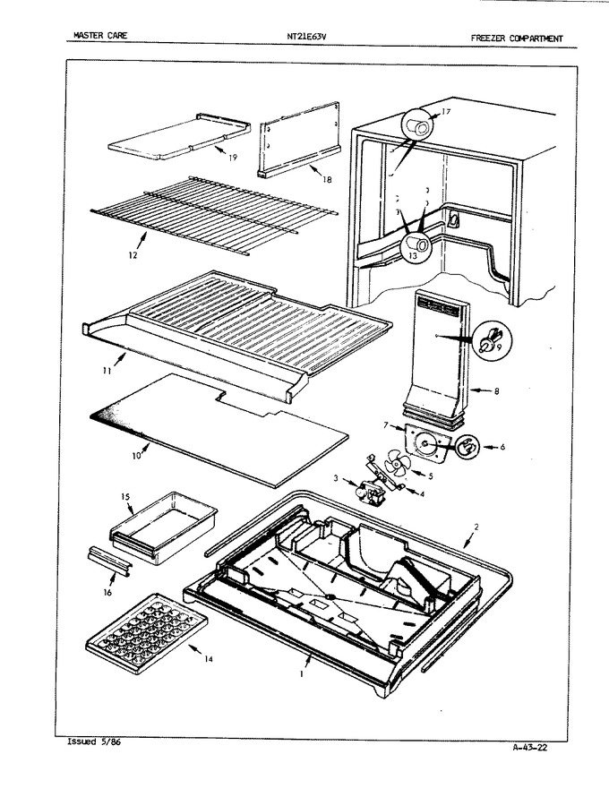 Diagram for NT21E63VA (BOM: 5D46B)