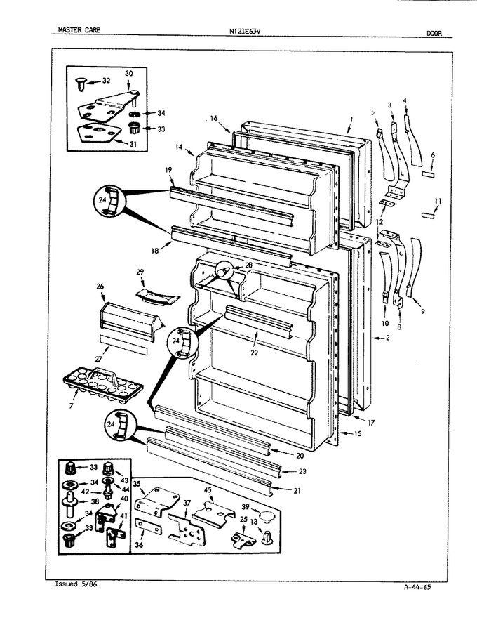 Diagram for NT21E63VA (BOM: 5D46B)