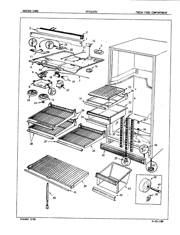 Diagram for NT21E63VA (BOM: 5D46B)