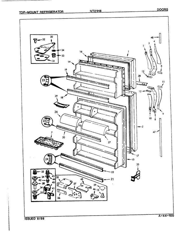 Diagram for NT21H8 (BOM: 7A58A)