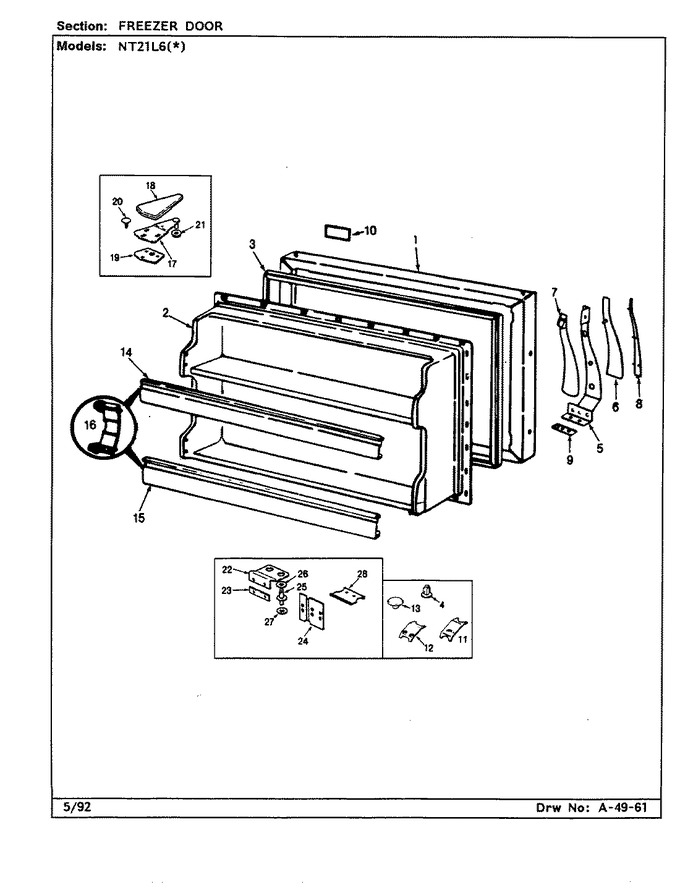 Diagram for NT21L6A (BOM: CA78A)