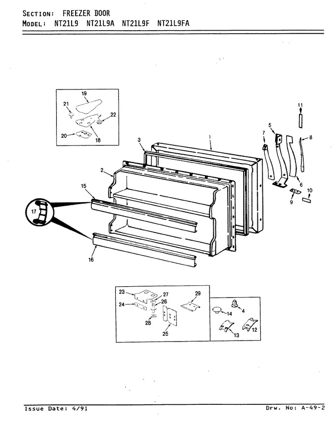 Diagram for NT21L9 (BOM: AA71C)