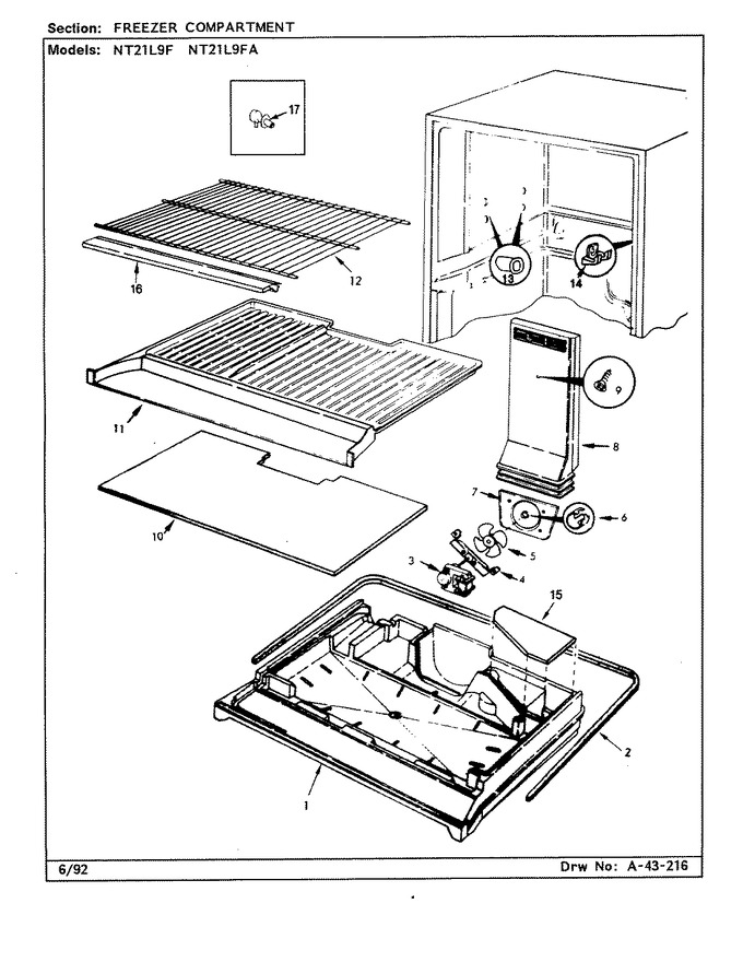 Diagram for NT21L9FA (BOM: BA74C)