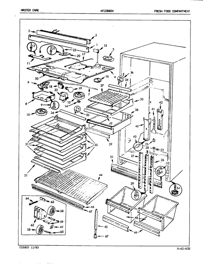 Diagram for NT23B8SVA (BOM: 5A78A)