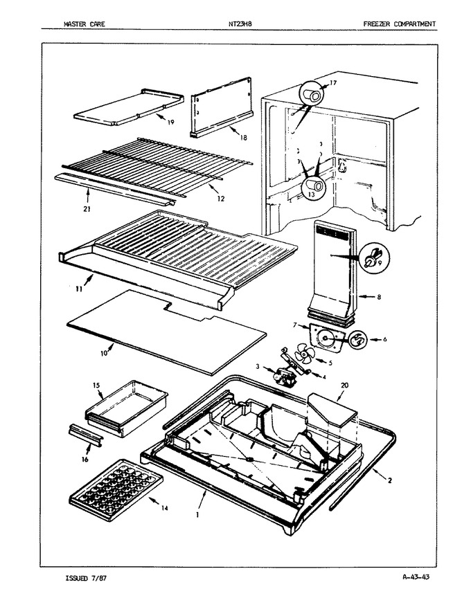 Diagram for NT23H8A (BOM: 7A59A)