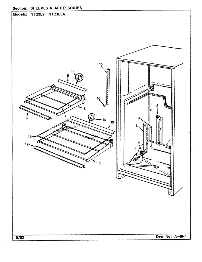 Diagram for NT23L9A (BOM: BA99B)