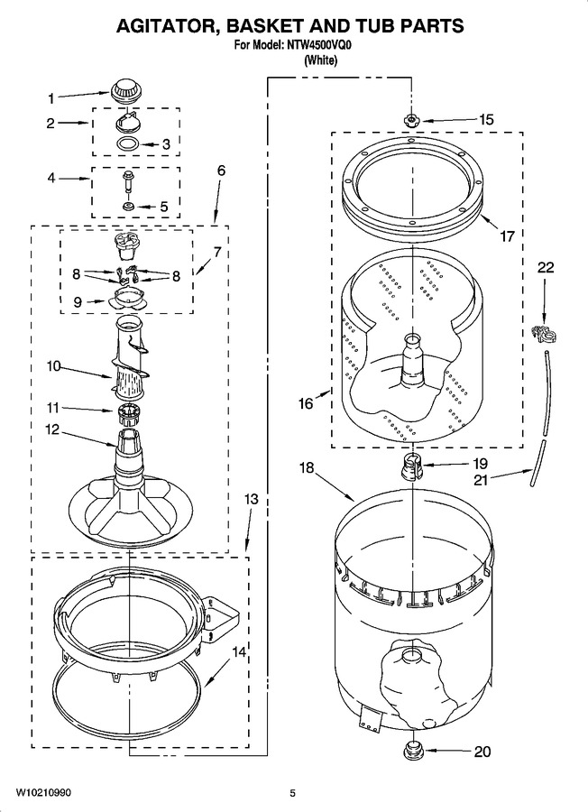 Diagram for NTW4500VQ0