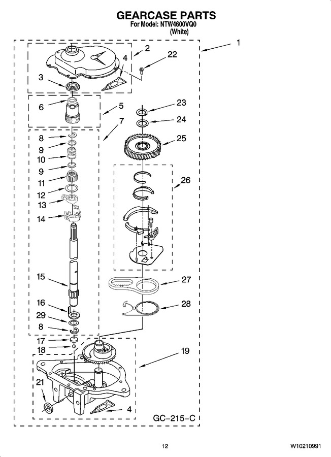 Diagram for NTW4600VQ0