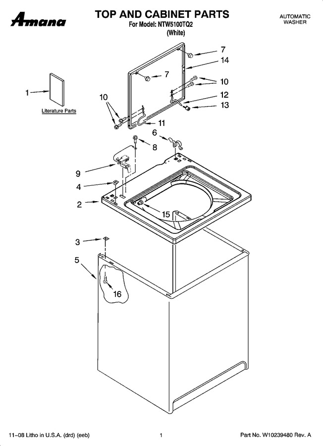 Diagram for NTW5100TQ2