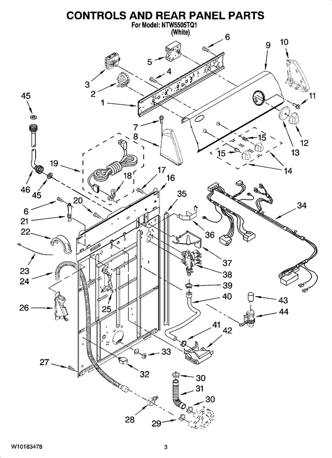 Diagram for NTW5505TQ1