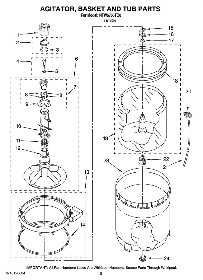 Diagram for NTW5705TQ0