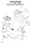 Diagram for 02 - Freezer Liner Parts