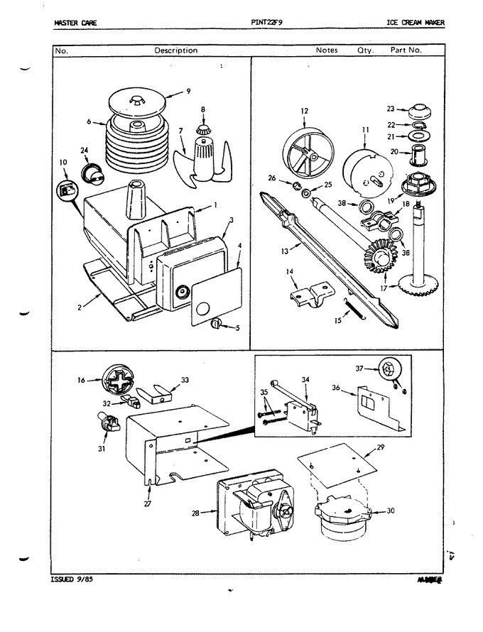 Diagram for PINT22F9H (BOM: 5B71A)