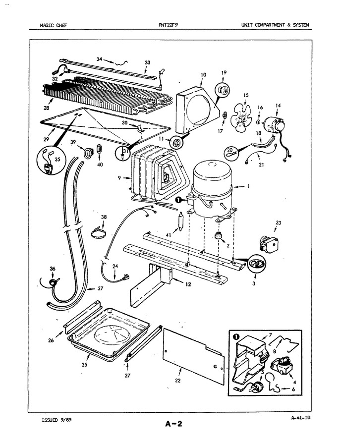 Diagram for PNT22F9A (BOM: 5B62A)