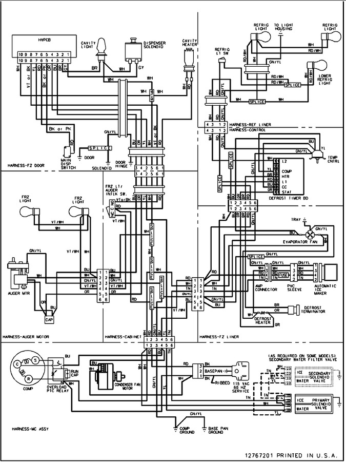 Diagram for PSD268LGEB (BOM: PPSD268LGB1)