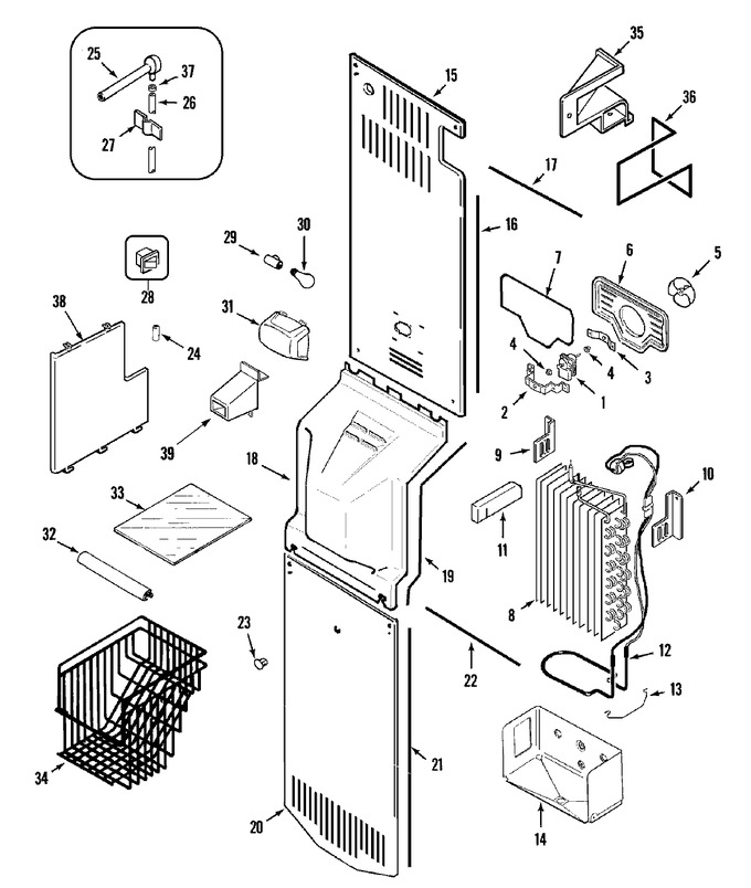Diagram for PSD2750GRW