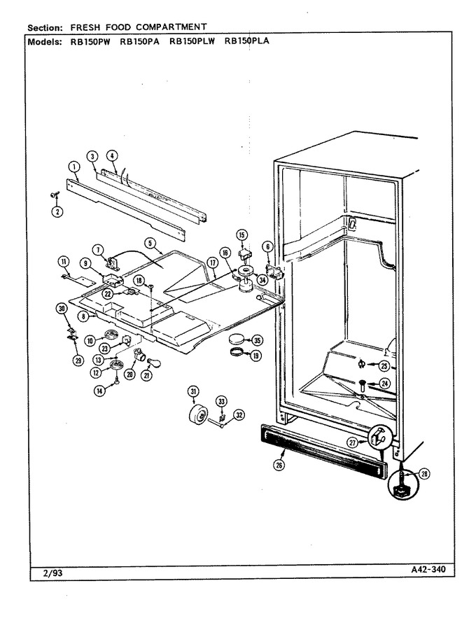 Diagram for RB150PLA (BOM: DG08A)